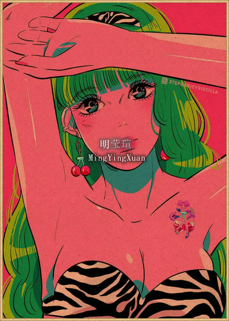 Japanese Anime 4K-Style Decorative Wall Poster