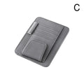 Car Sun Visor Organizer Multi-Pocket Business Card Storage Management Sunglasses Holder Visor Accessories Auto Interior