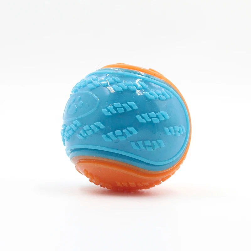 Squeaky TPR Dog Ball for Chewing & Teeth Cleaning