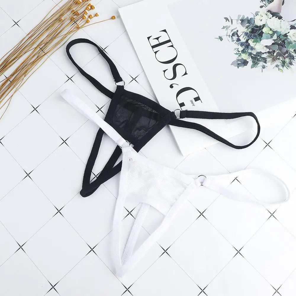 T-Back Knickers Bikini Lingerie Open Crotch Sexy Underwear Panties Thongs Briefs