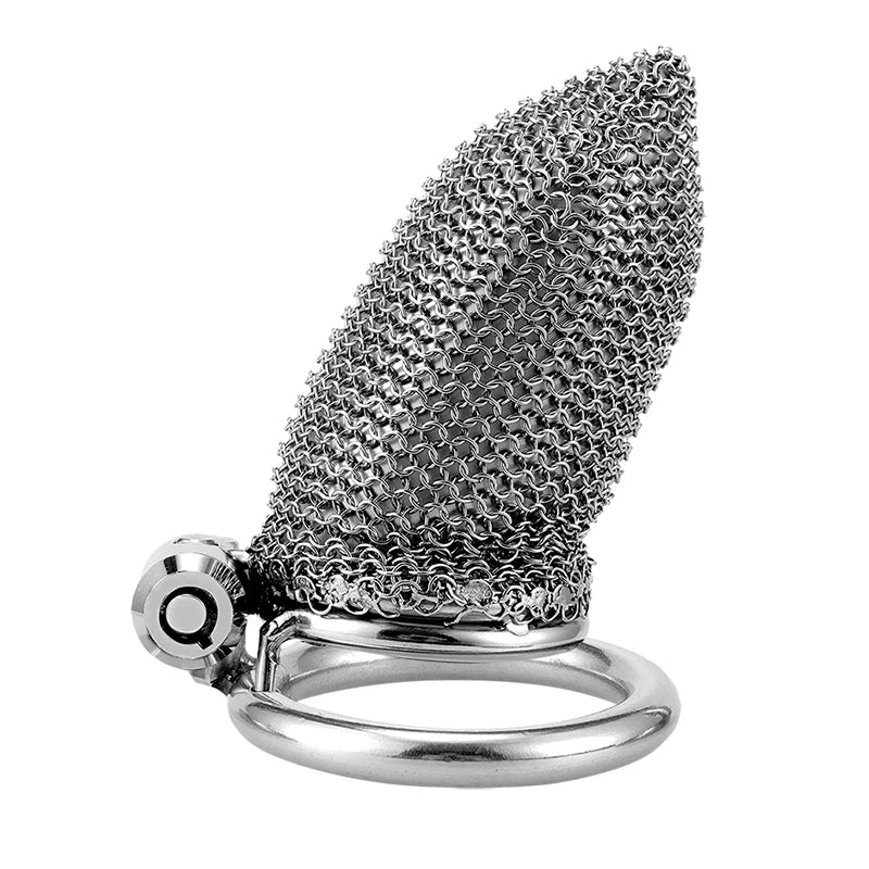 Mesh Stainless Steel Chastity Cage