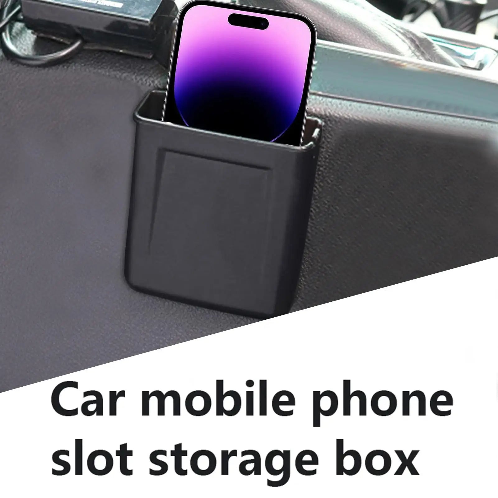 Car Storage Organizer Small Console Organizer Space-Saving Car Seat Storage Box for Vehicles Houses Offices