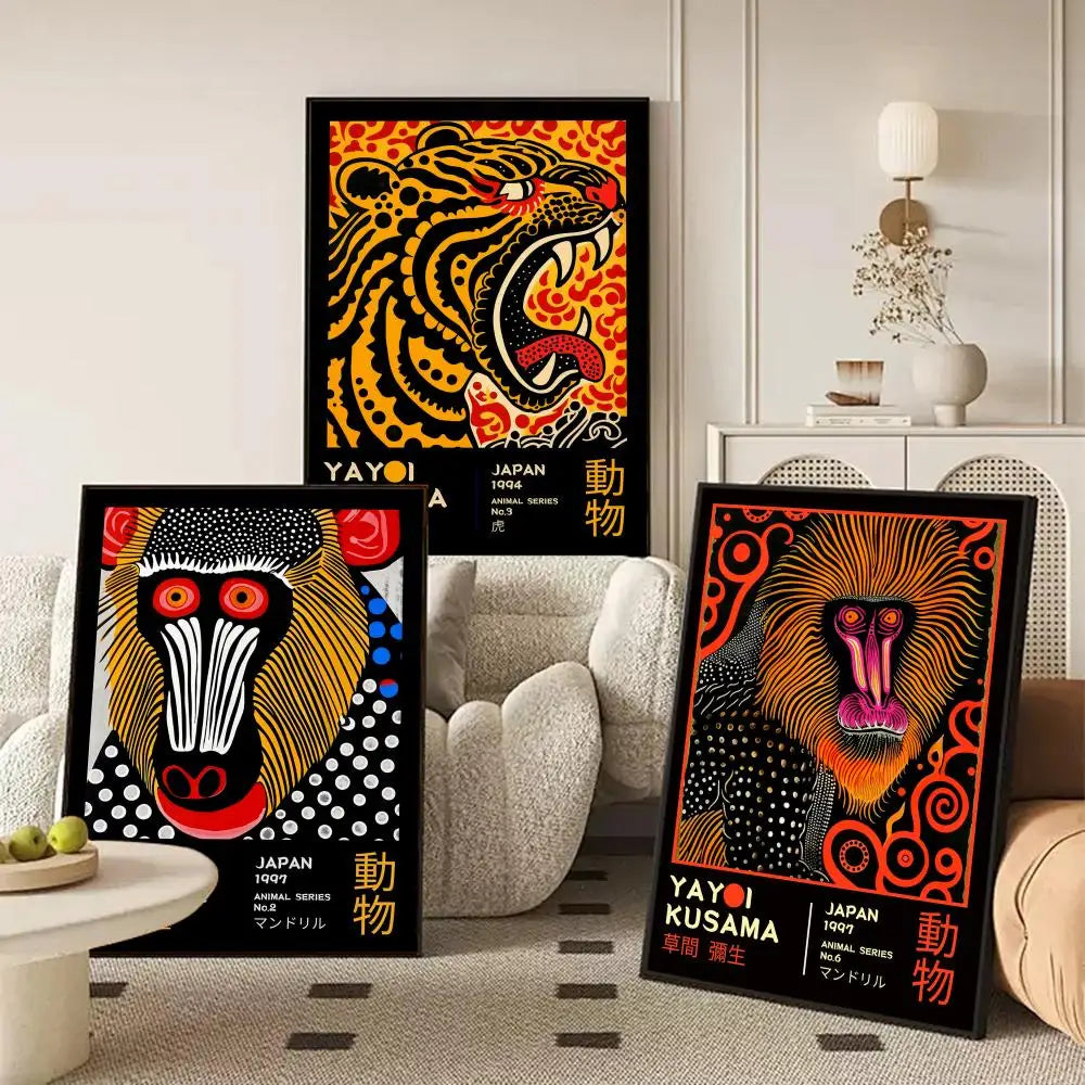 Yayoi Kusama Decorative Wall Art Poster