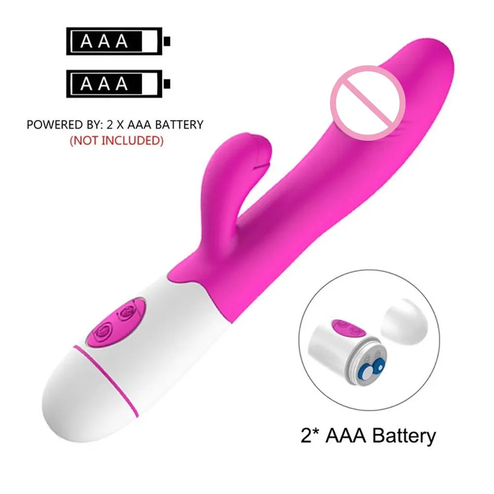 Rotating & Thrusting Rabbit Vibrator