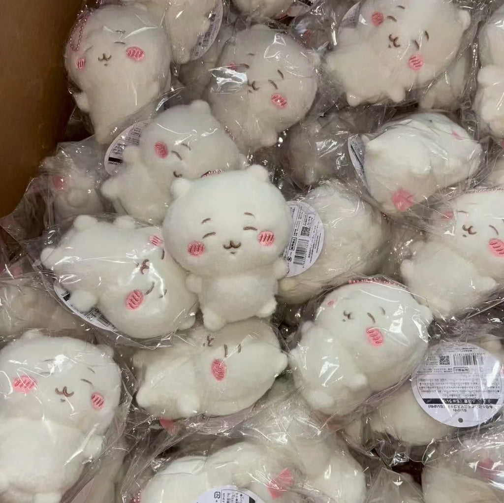 Hachiware & Usagi Mini Plush Bag Charm