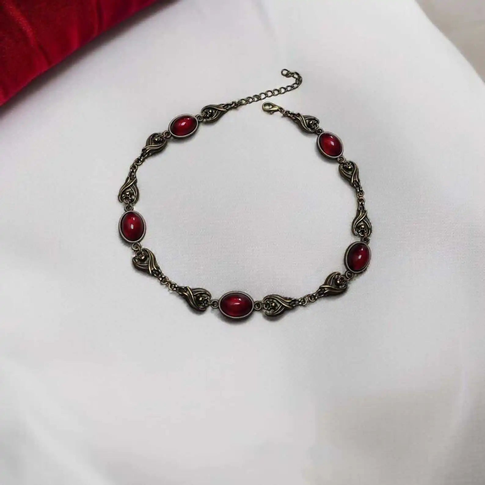 Vampire bat Choker, Gothic jewelry, retro, Pagan, witchcraft accessory, bronze, blood drop, alternative, Choker For Women Girls