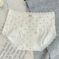 Lingerie Bow Floral Cotton Panties Stripe Polka Dot Underwear for Women Grid Lace Sweet Flower Briefs Lady