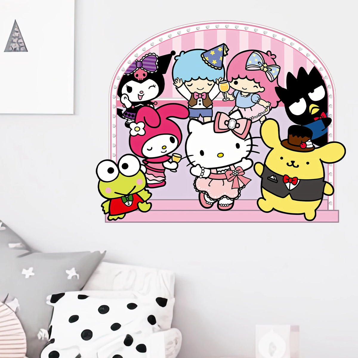 Sanrio Character Party Wall Decal