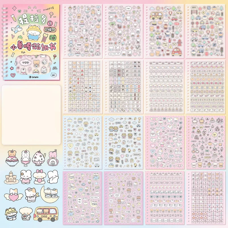 K-Pop Decorative Sticker Book for Journaling