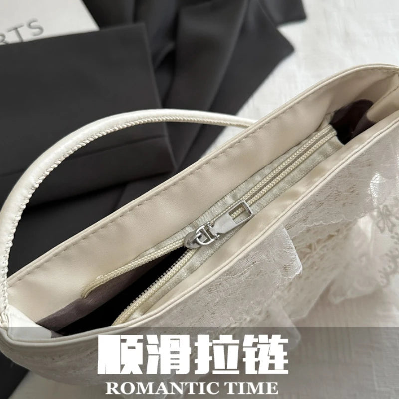 Lace Bow Korean Shoulder Bag