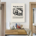 Life Attitude Quote Waterproof Wall Poster