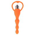 Long Silicone Vibrating Anal Beads
