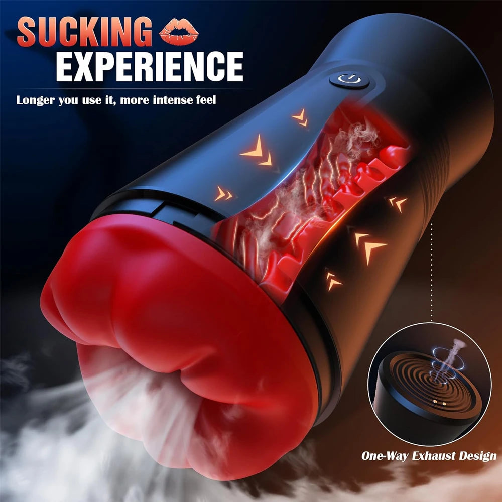 5-in-1 Vibrating Male Stroker