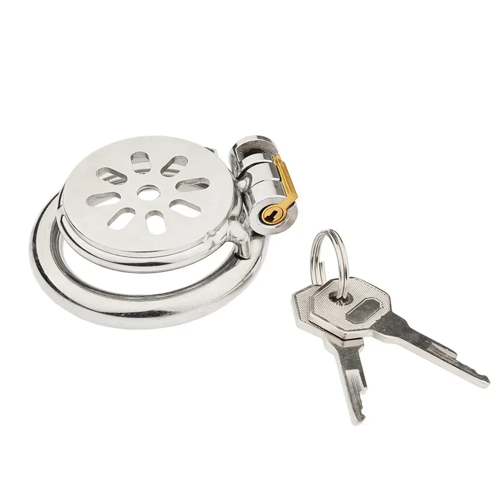 Mini Stainless Steel Chastity Cage