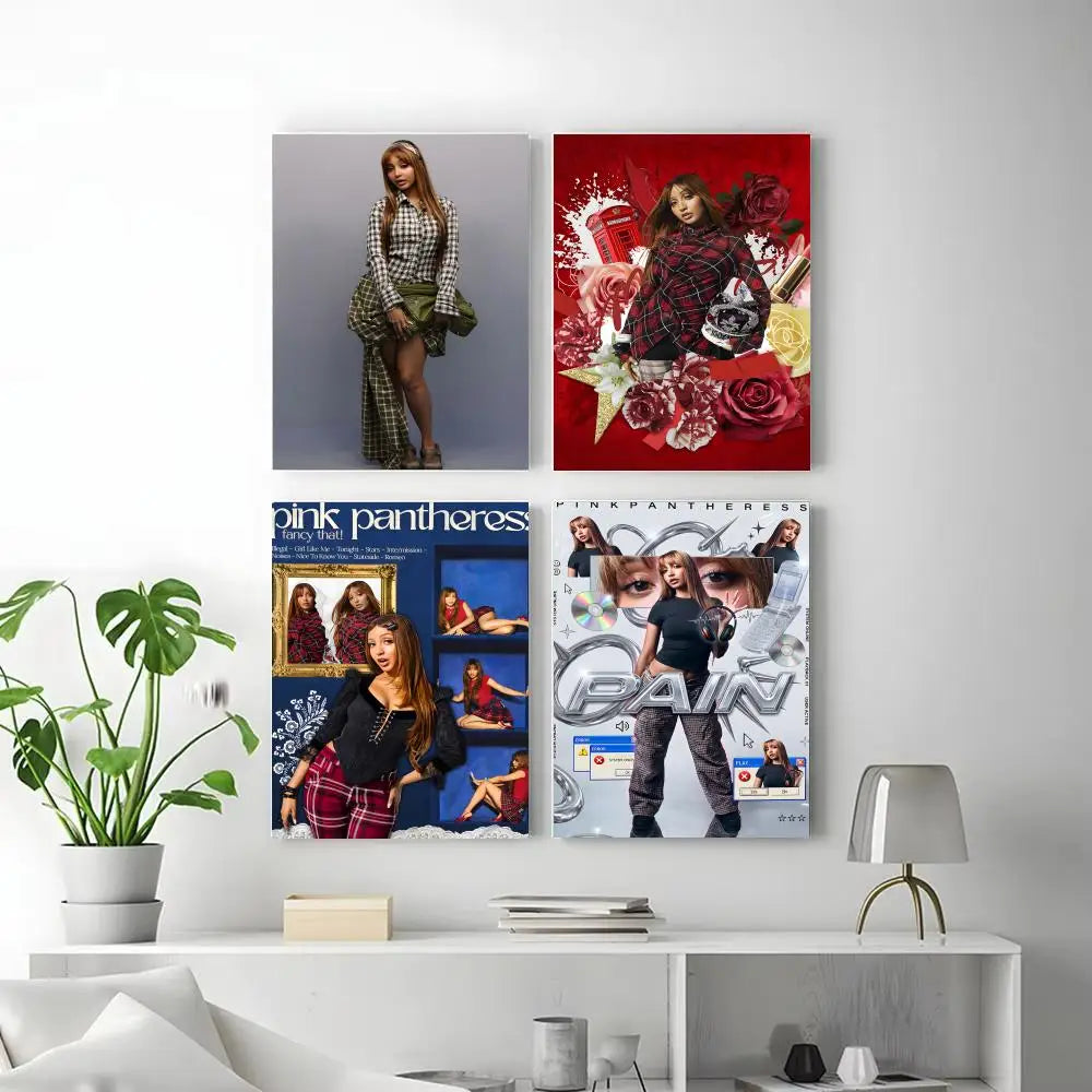 PinkPantheress Waterproof Self-Adhesive Wall Poster