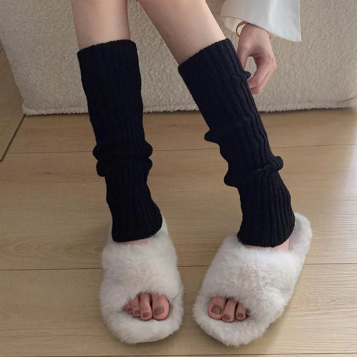 42/52/72cm Knit Lolita Leg Warmers