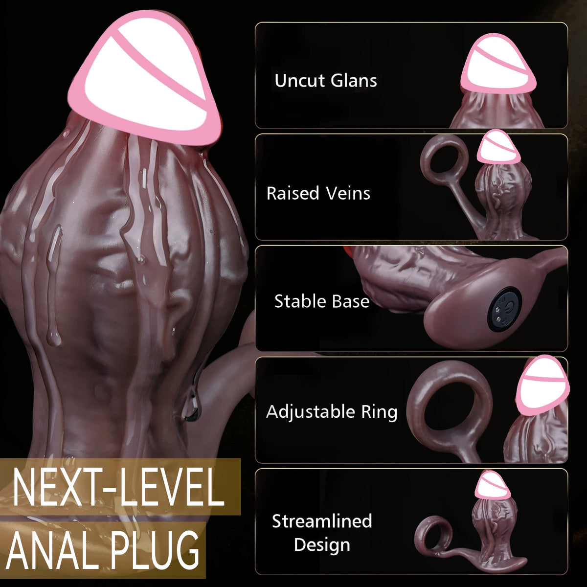 Remote-Control 10-Mode Prostate Massager
