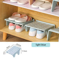 Double-Shelf Space-Saving Shoe Rack