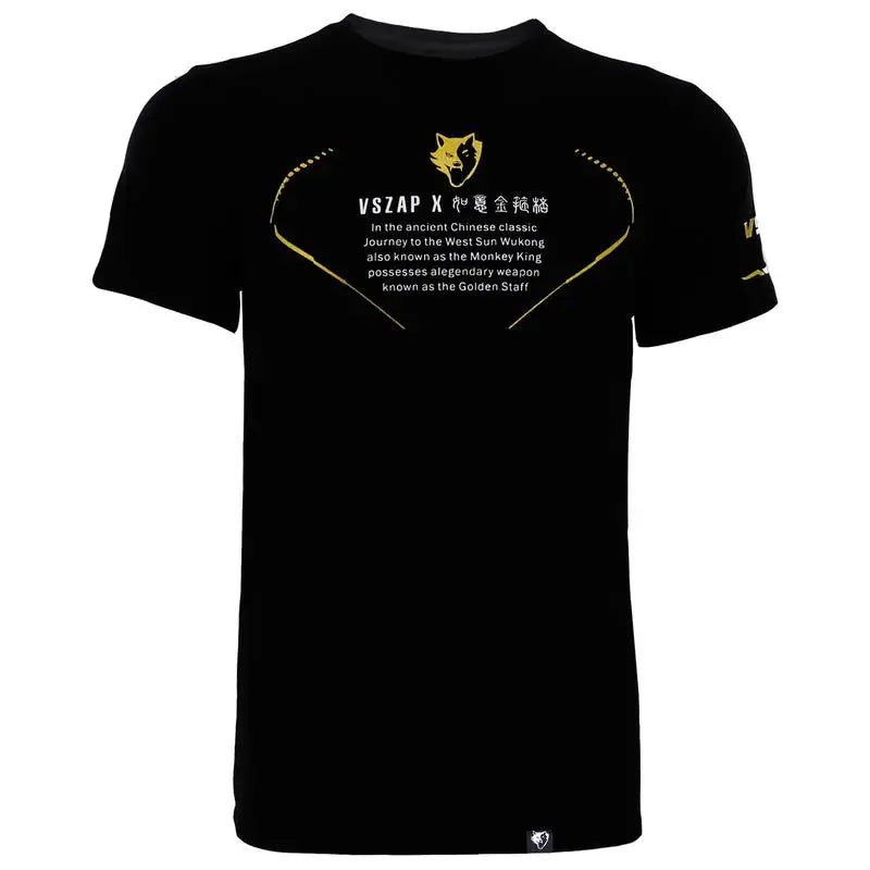VSZAP MMA Short sleeved T-shirt Muay Thai Fitness Fighting Sports Training Running Taekwondo Training Top Men's Style