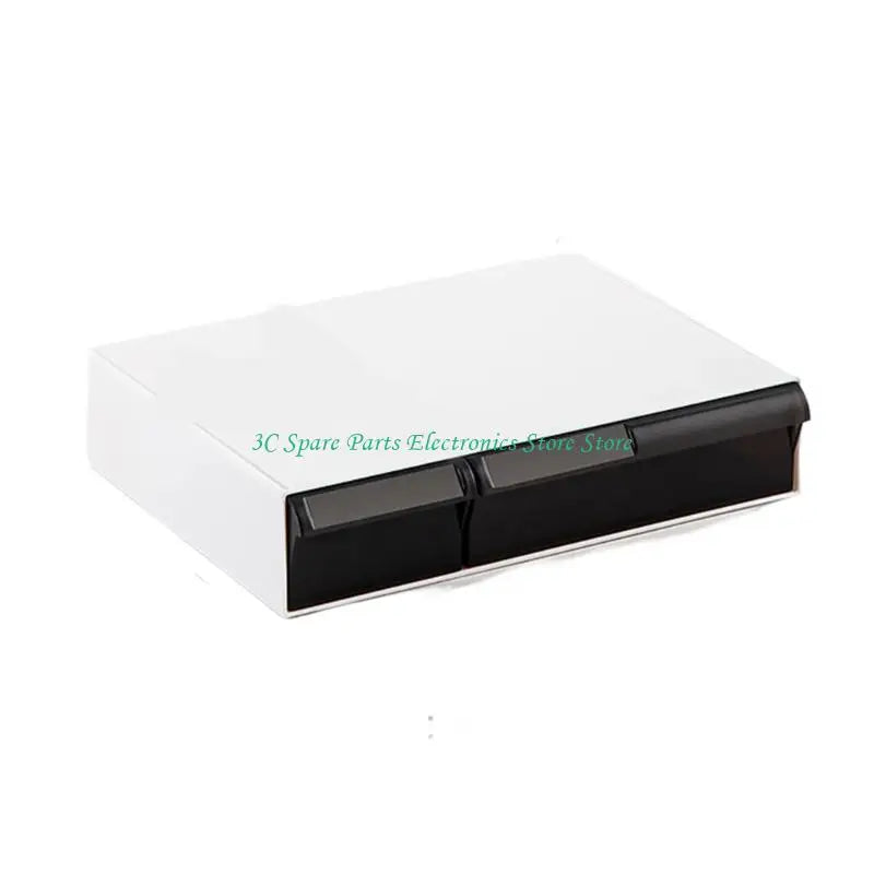 Transparent Multi-Drawer Desktop Storage Cabinet