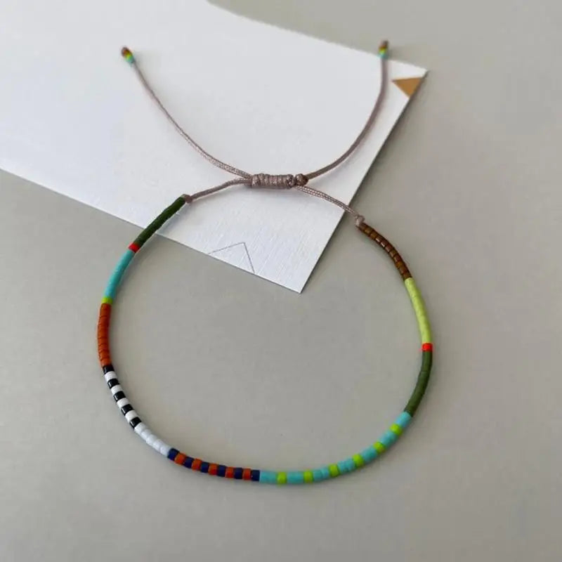 Colorful Handmade Beaded Bracelet