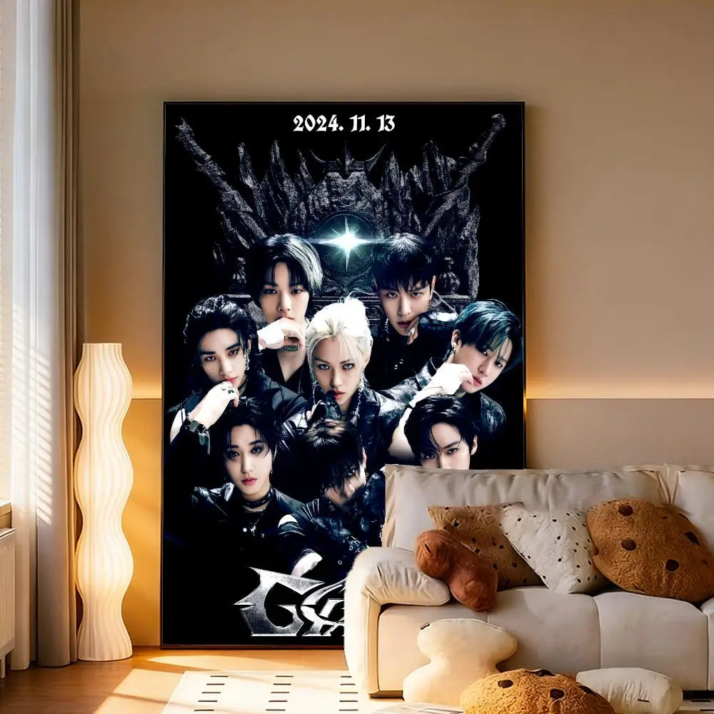 Stray Kids Waterproof K-Pop Wall Poster
