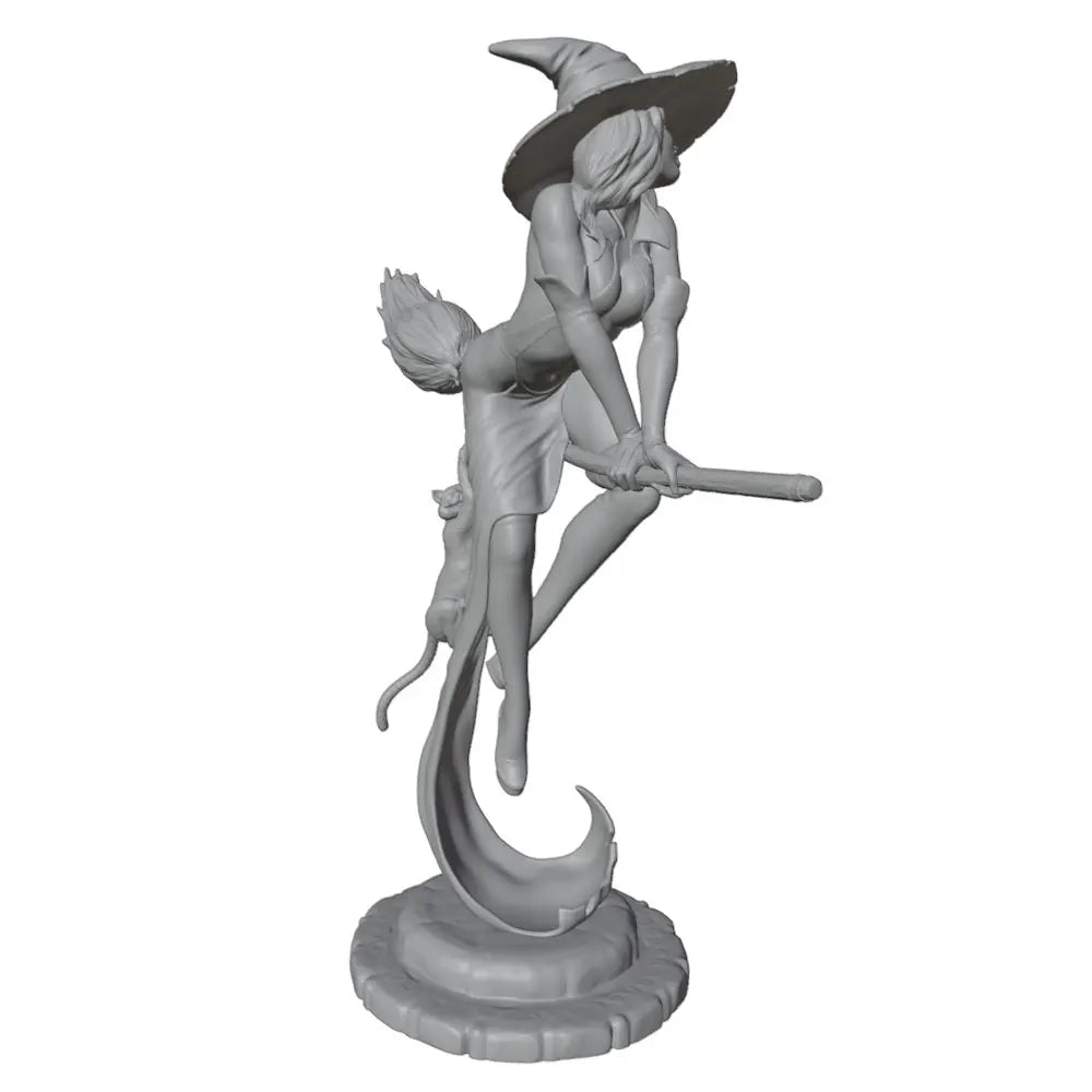 75mm100mm120mm150mm Anime Character Statue GK Miniature 3D Printed Gray Model Figurine DIY Doll Model Unassembled And Unpainted