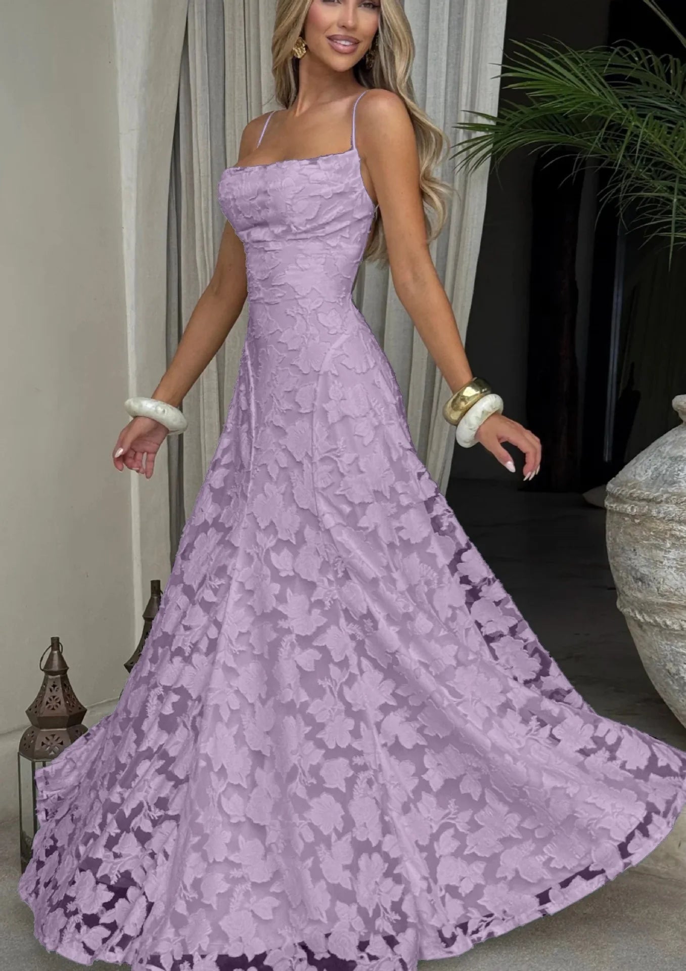 2025 New Sexy Strapless Fashion Elegant Long Floral Printed Dress Streetwear Backless Belted Slim Fit High Waist A- Line Dresses