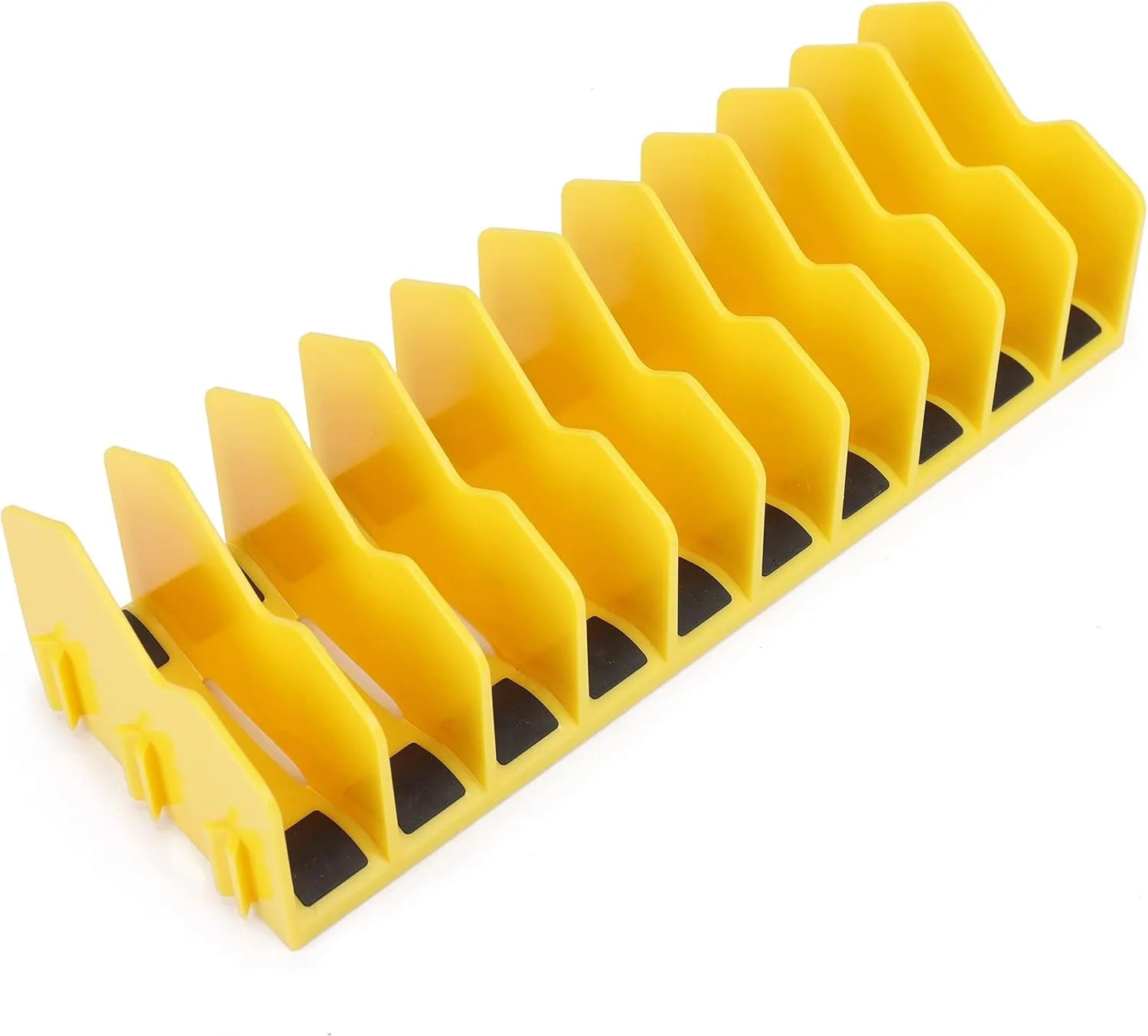 Space Saving Drawer Pliers Rack  Sturdy Tool Organizer Storage Holds Up to Ten Pliers for Toolbox