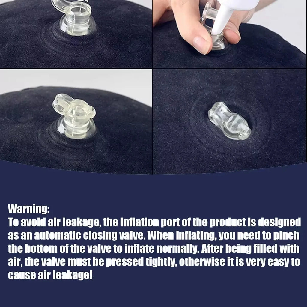 Inflatable Adjustable Couple Positioning Cushion