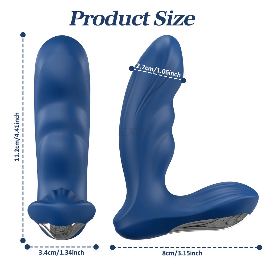 App-Control Vibrating Prostate Massager