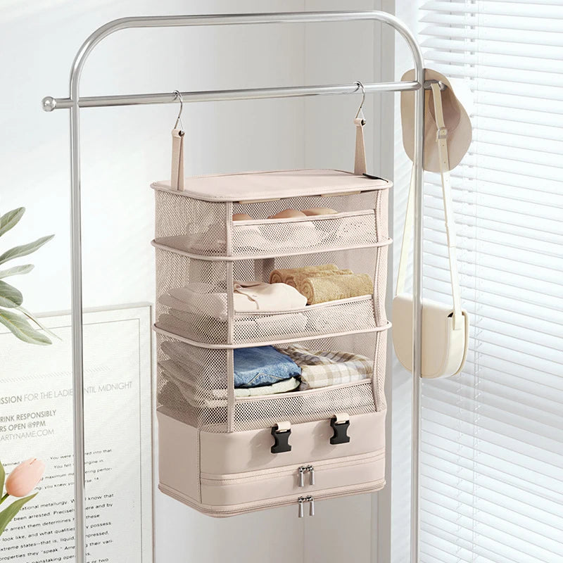 Foldable Travel Organizer for Shoes & Clothes