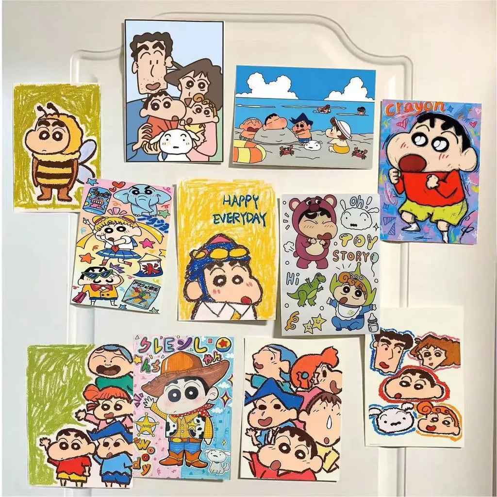 10-Piece Crayon Shin-Chan A4 Poster Set