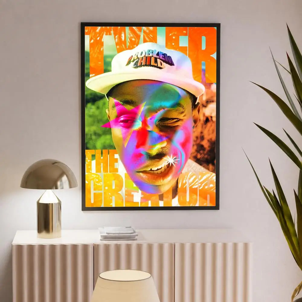 Tyler, The Creator Retro Wall Art Poster