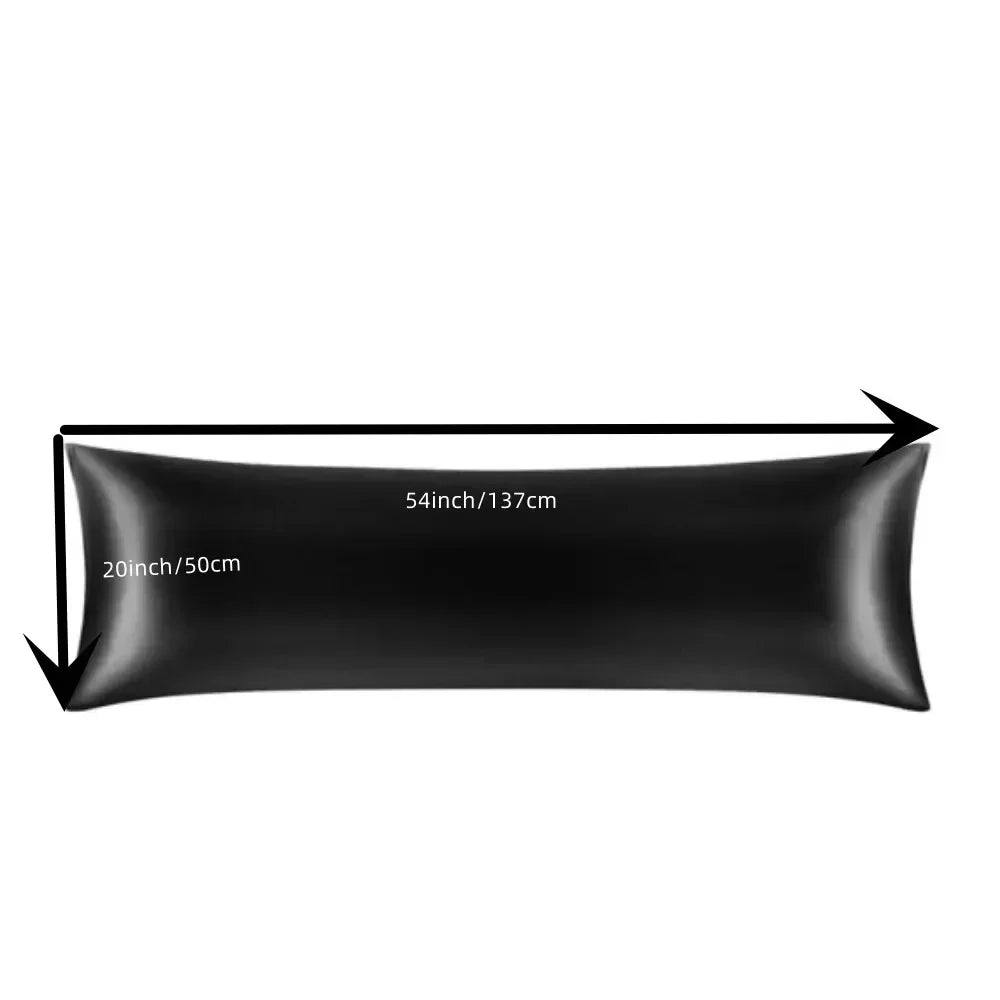 Long Satin Body Pillow Cover