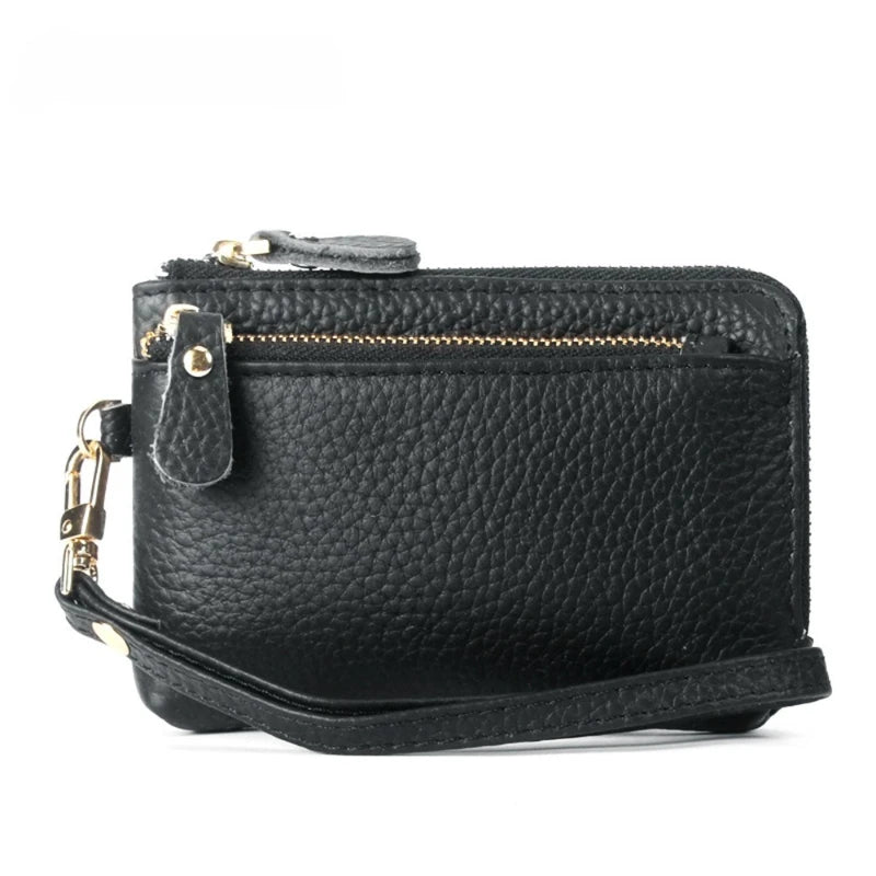 Women's Large-Capacity PU Leather Wristlet Wallet