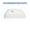 ABWP-Vacuum Bags For Clothes - Pack Of 10 40 X 30 Cm Reusable Storage Bags Vacuum Bags With Seal And Space Saving Travel Bags
