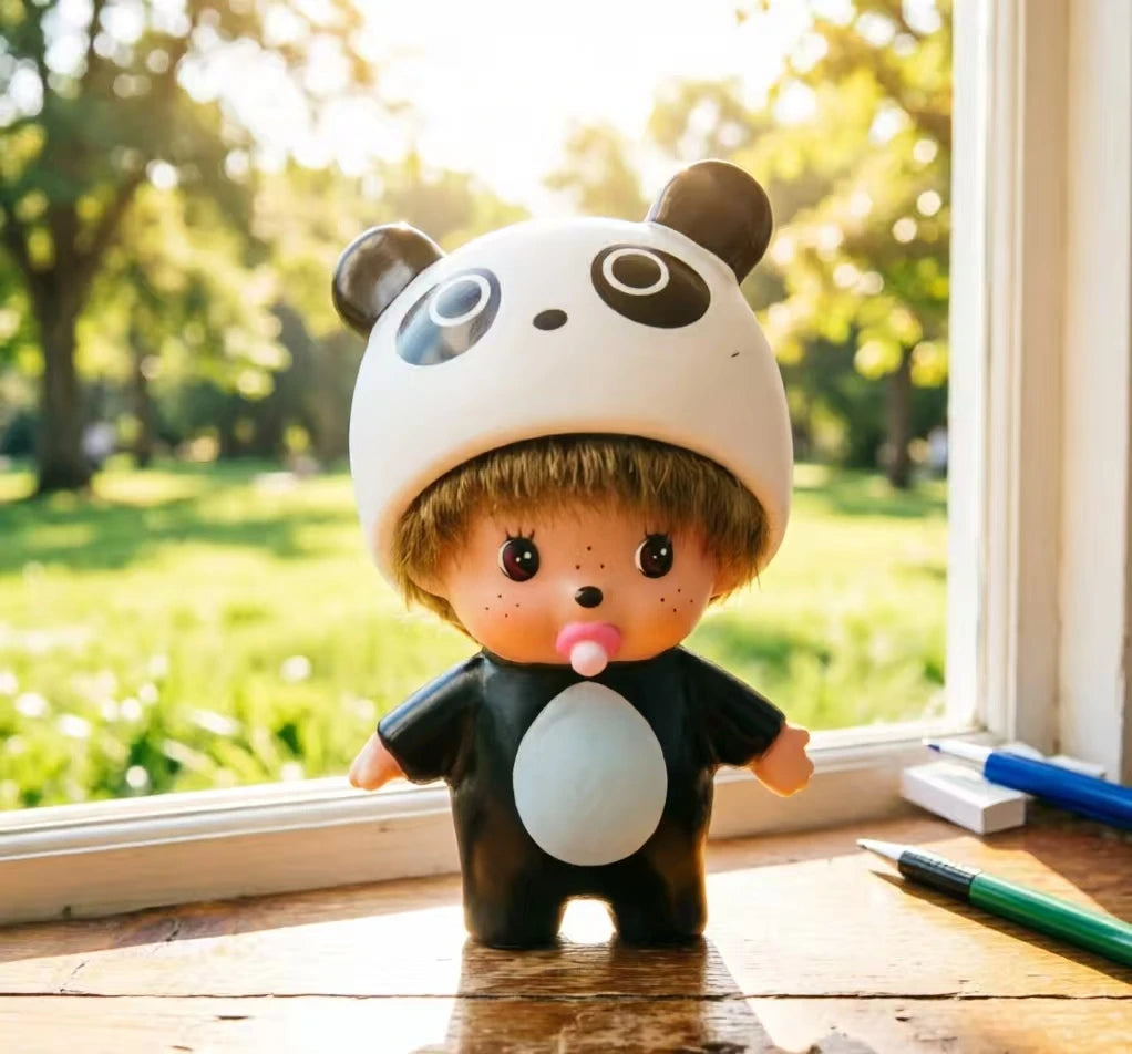 Animal Costume Plush Doll Bag Charm Keychain