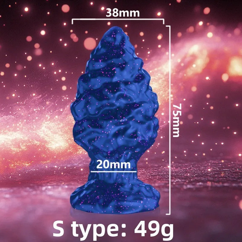Christmas Tree Silicone Anal Plug