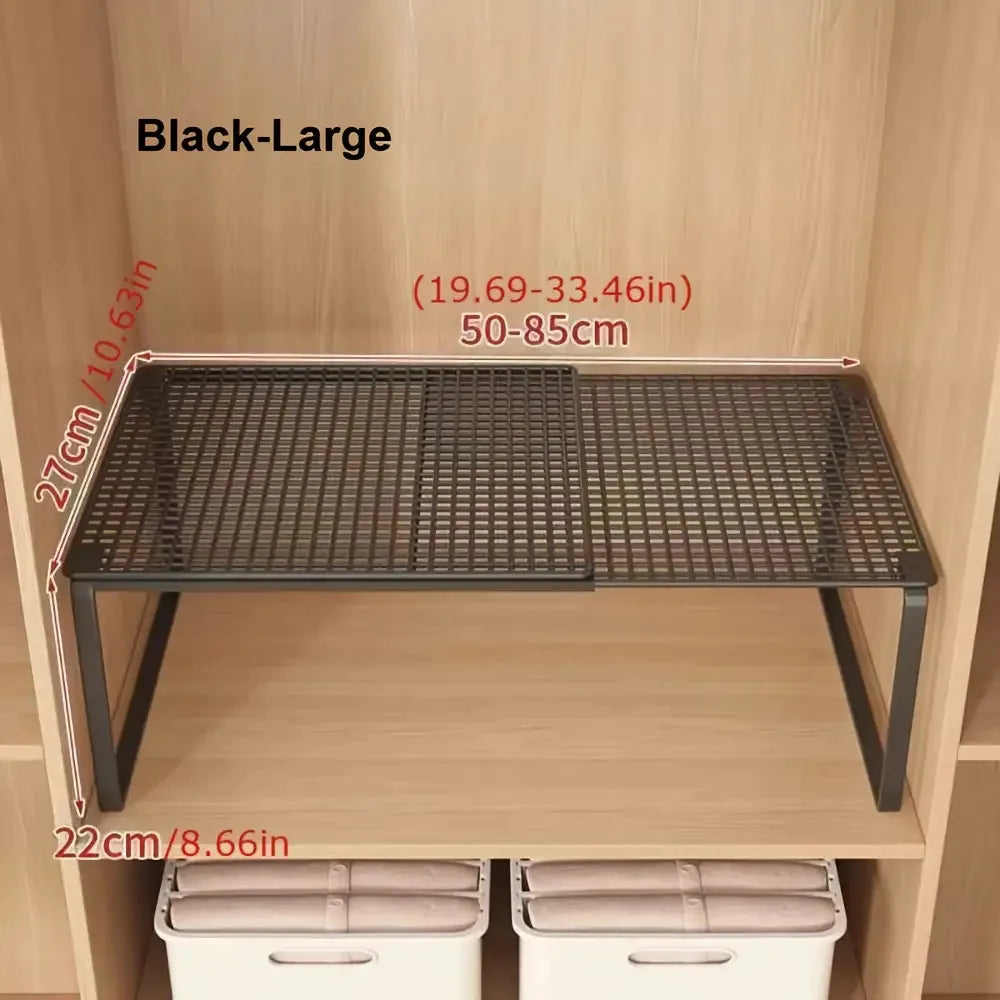 Expandable Stackable Wardrobe Shelf Organizer