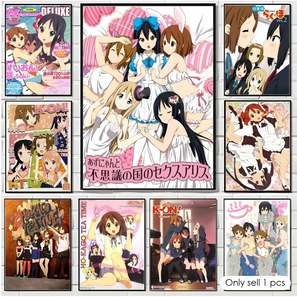 K-ON! Decorative Anime Wall Poster