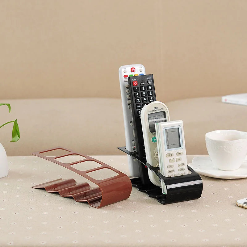 4-Compartment Remote Control & Desk Organizer