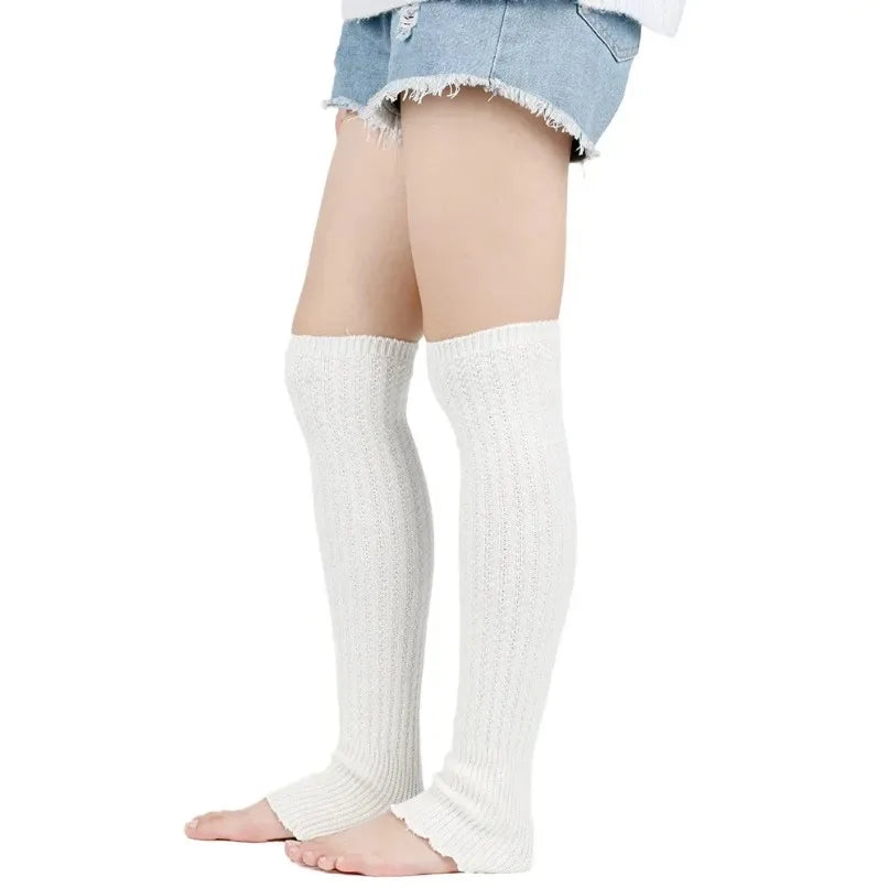 Gothic Thermal Knee-High Boot Cuff Leg Warmers