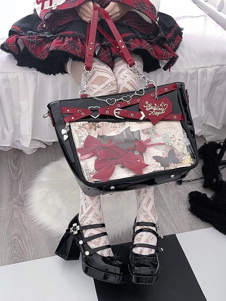 Y2K Anime Ita Display Shoulder Bag