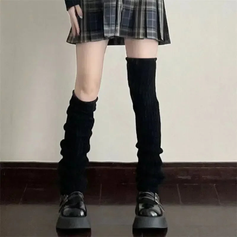 42/52/72cm Knit Lolita Leg Warmers