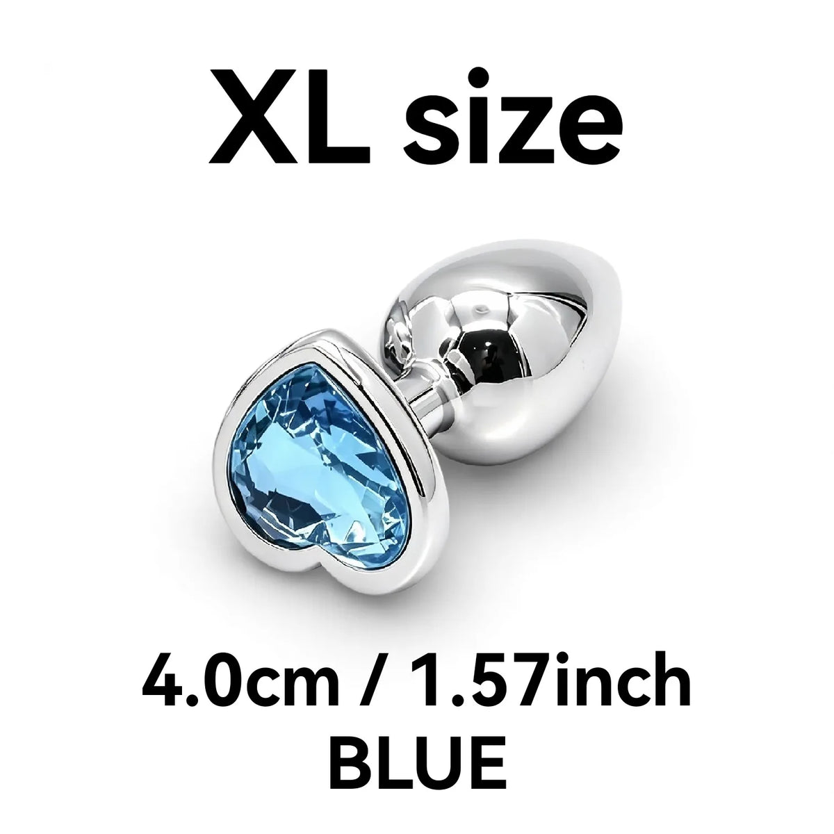 Jewelry-Base Metal Anal Plug Set – 5 Sizes