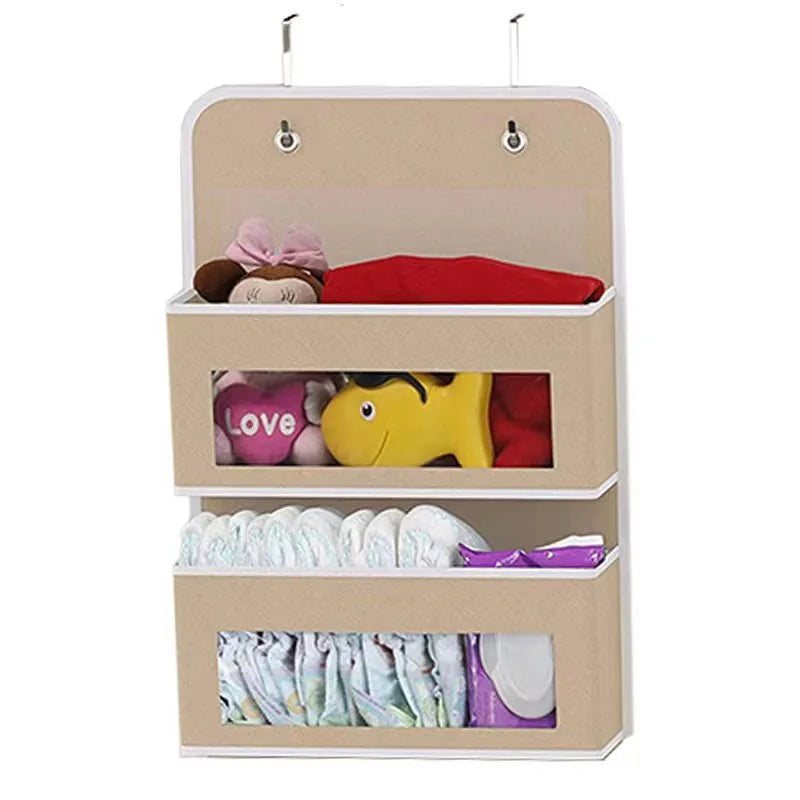 5-Shelf Over-Door Hanging Storage Organizer