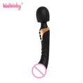 Dual-Motor Wand Vibrator – 10 Modes