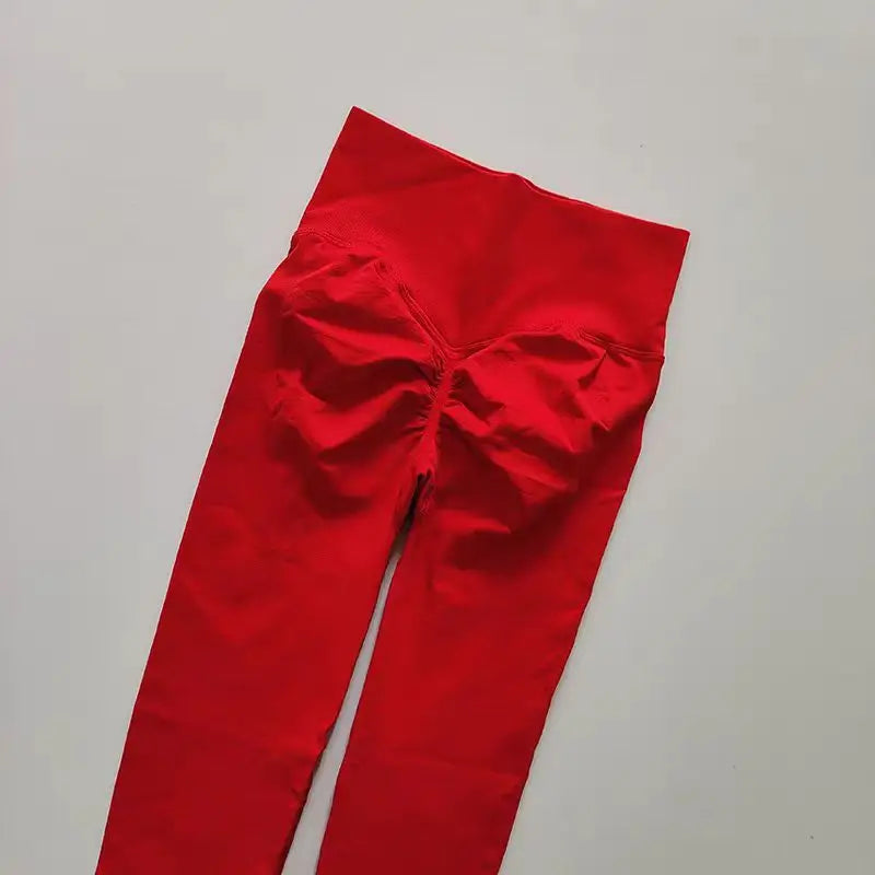 Women's Seamless High-Waist Push-Up Yoga Leggings