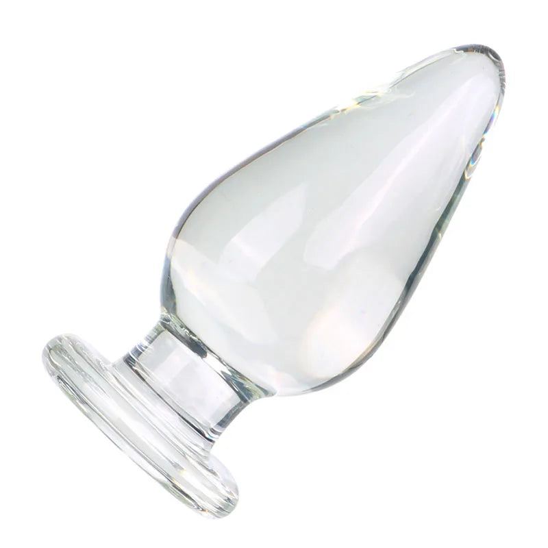 50mm Crystal Glass Anal Plug